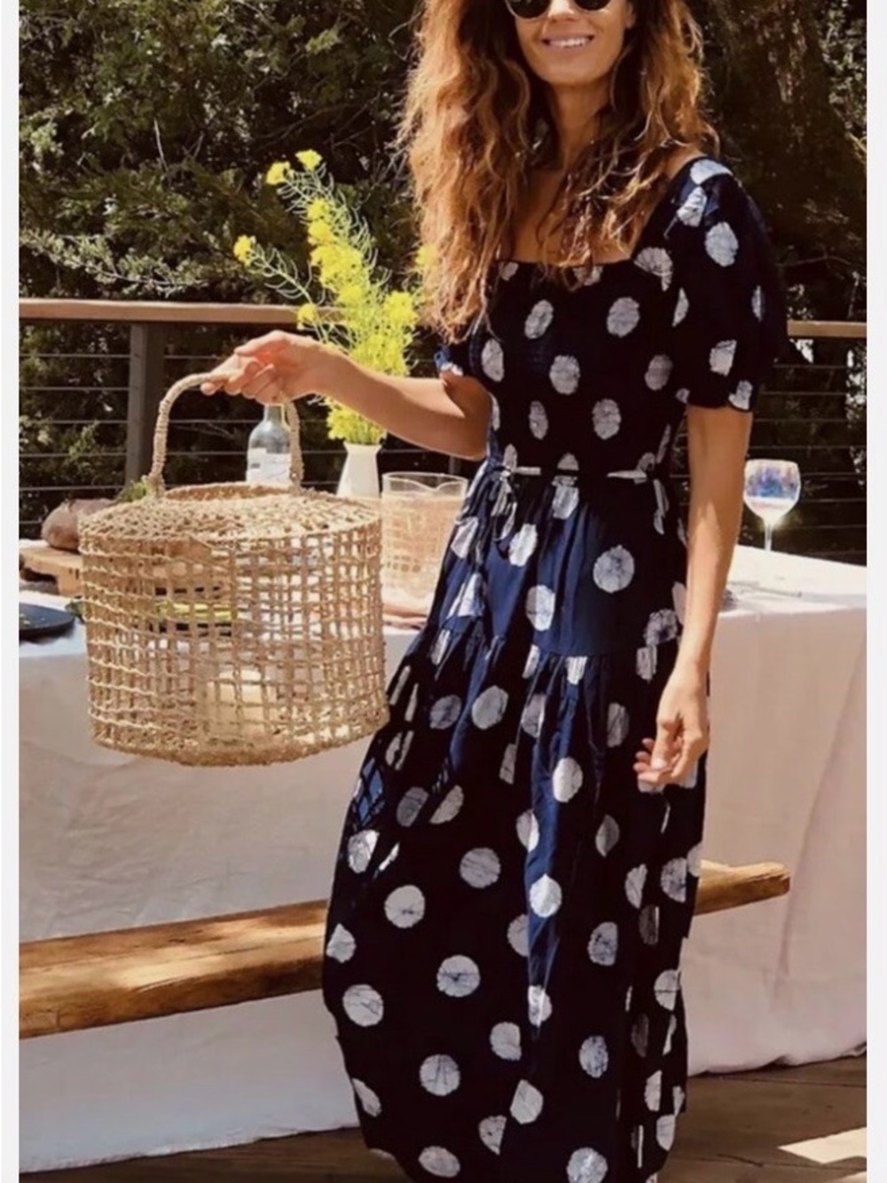 The Odell’s smocked bodice dress- Solina